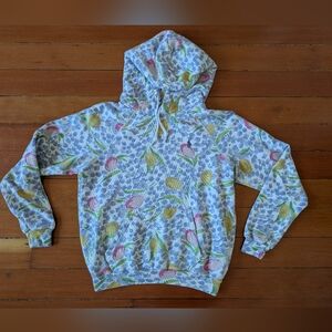 Polo Ralph Lauren Hoodie Women's XS Floral Tulip Pullover Sweatshirt Color RRL